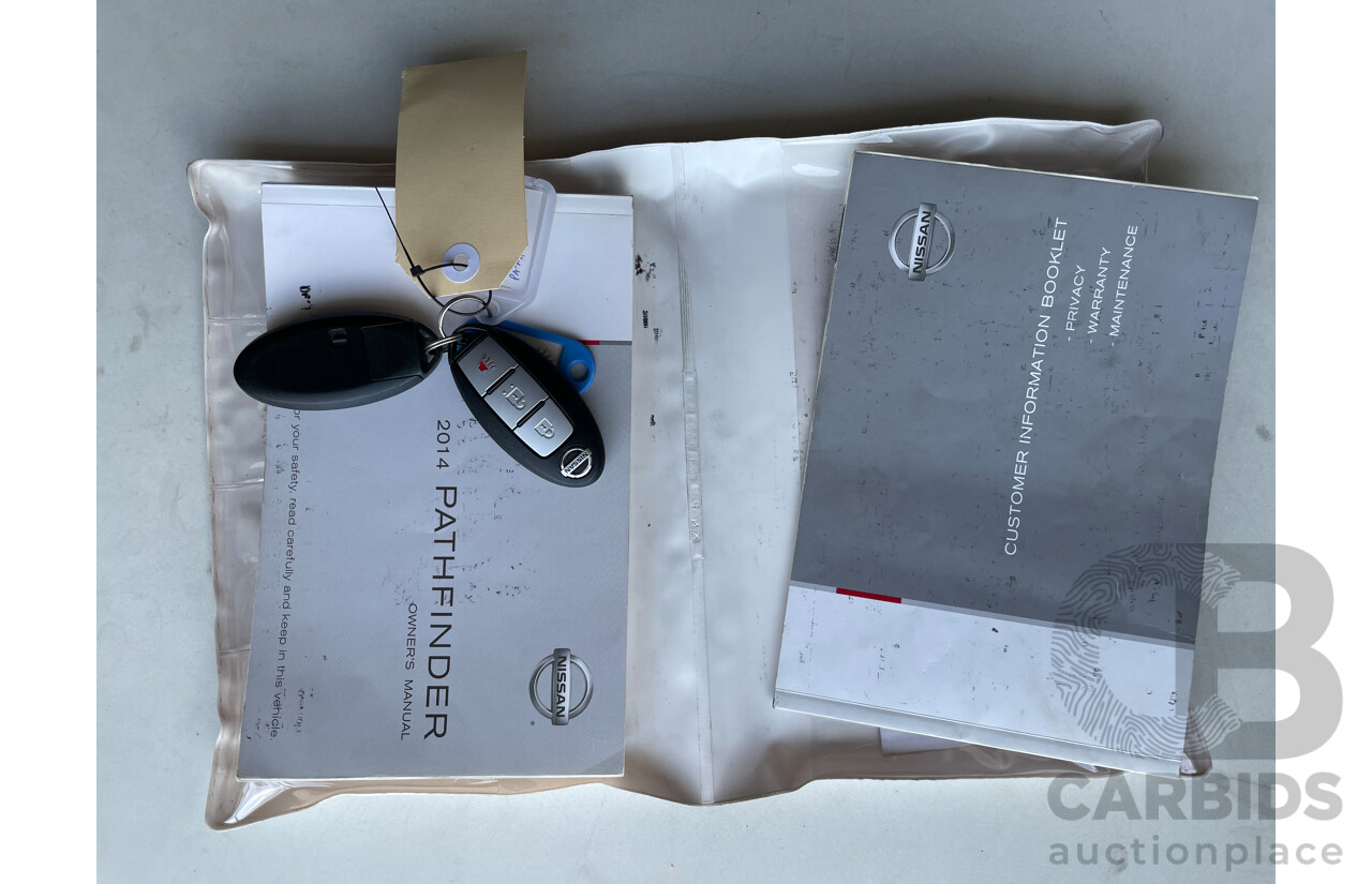 05/14 Nissan Pathfinder ST (4x2) FWD R52 4D Wagon Grey 3.5L