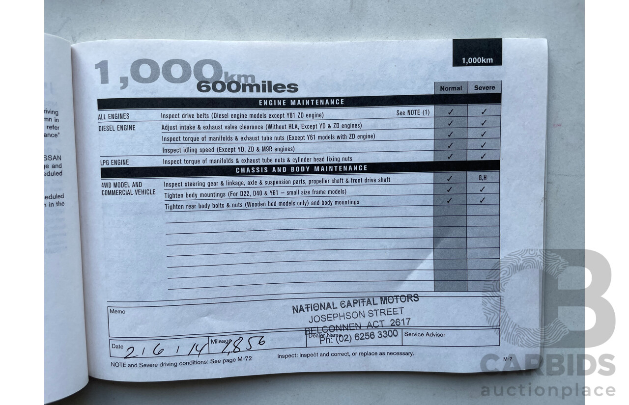 05/14 Nissan Pathfinder ST (4x2) FWD R52 4D Wagon Grey 3.5L