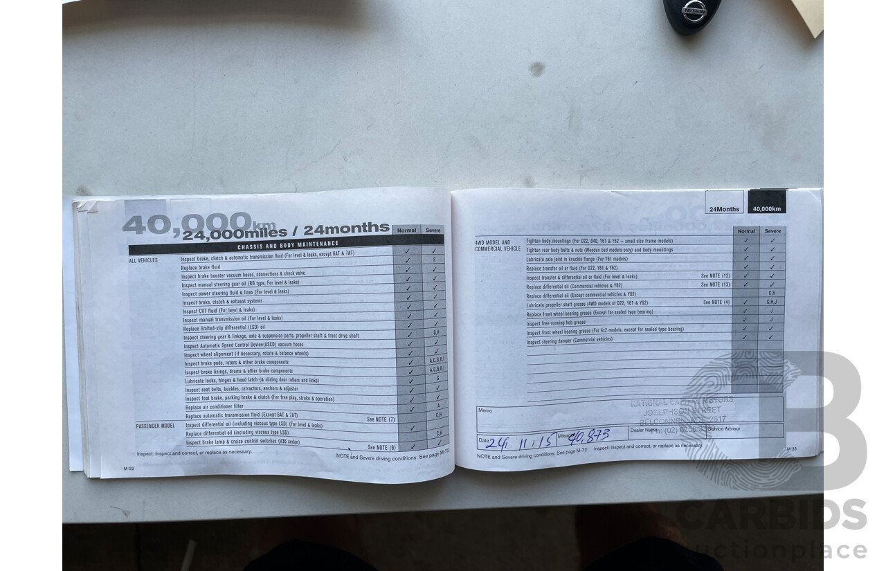 05/14 Nissan Pathfinder ST (4x2) FWD R52 4D Wagon Grey 3.5L