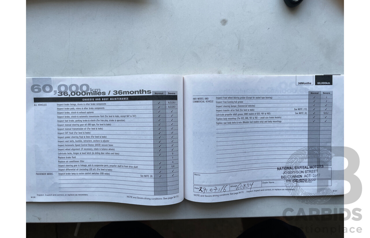 05/14 Nissan Pathfinder ST (4x2) FWD R52 4D Wagon Grey 3.5L