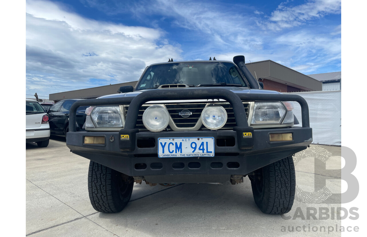 7/2000 Nissan Patrol ST (4x4) GU II 4d Wagon Gold 3.0L
