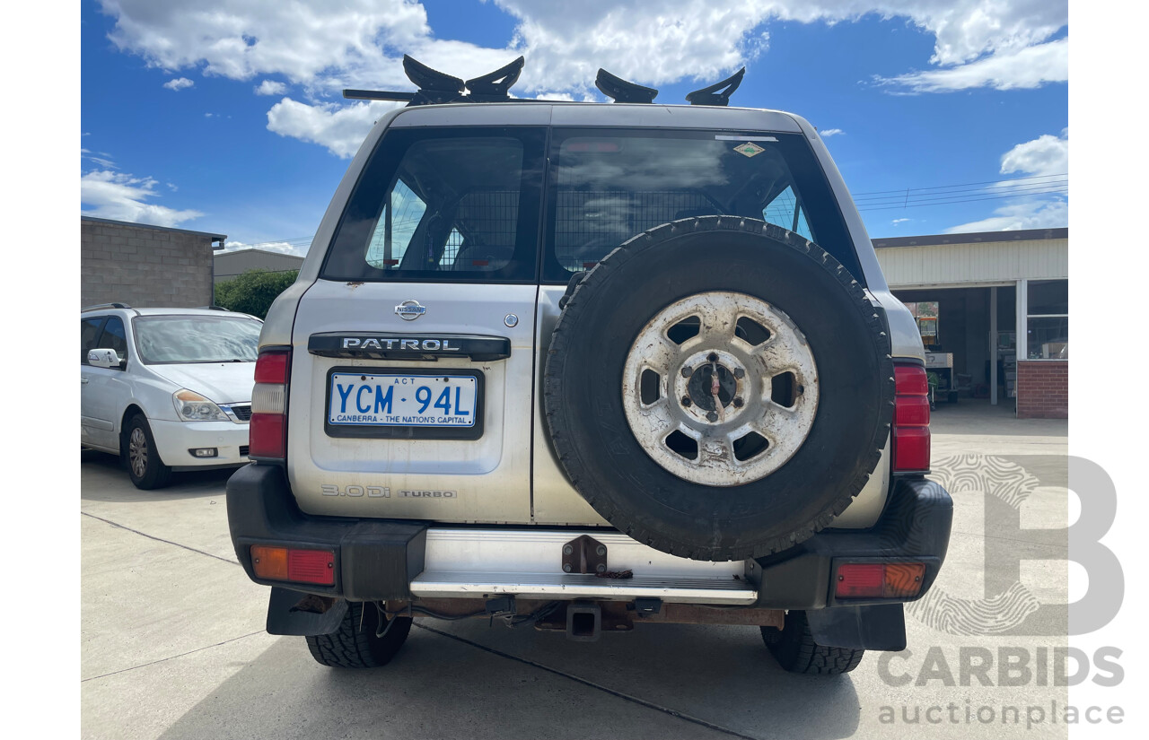 7/2000 Nissan Patrol ST (4x4) GU II 4d Wagon Gold 3.0L