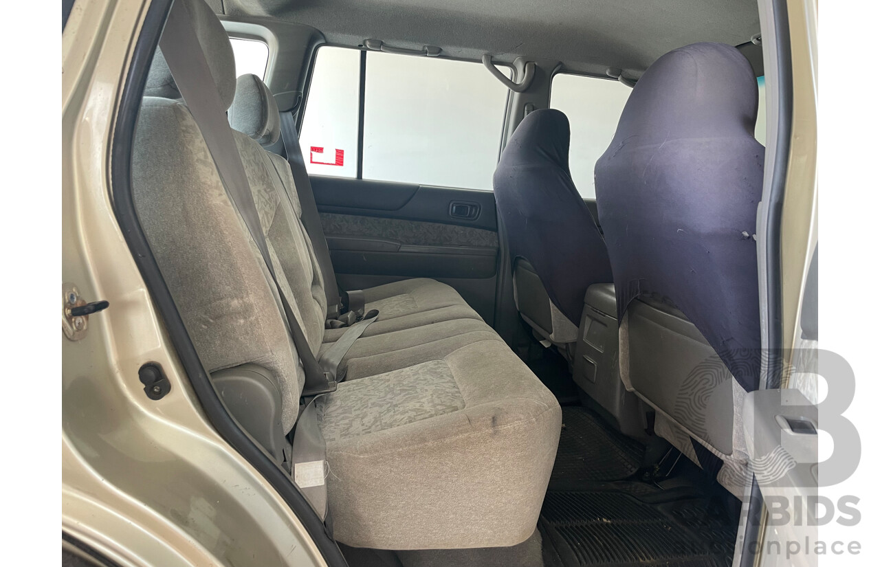 7/2000 Nissan Patrol ST (4x4) GU II 4d Wagon Gold 3.0L