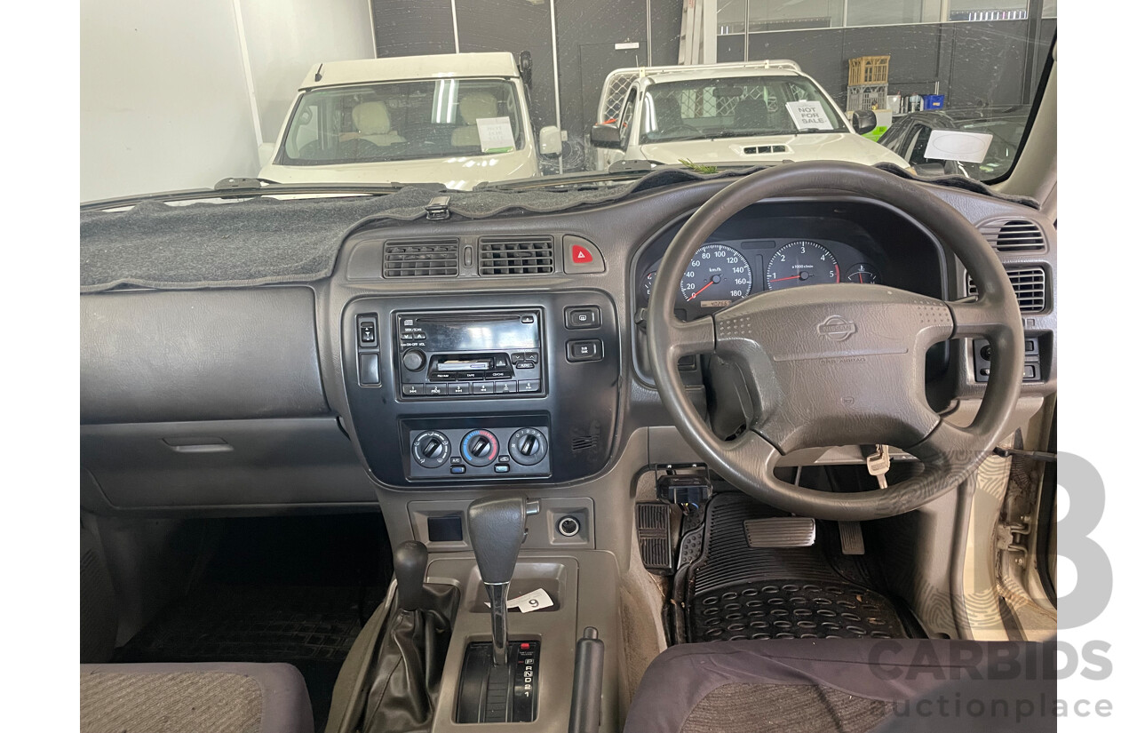 7/2000 Nissan Patrol ST (4x4) GU II 4d Wagon Gold 3.0L