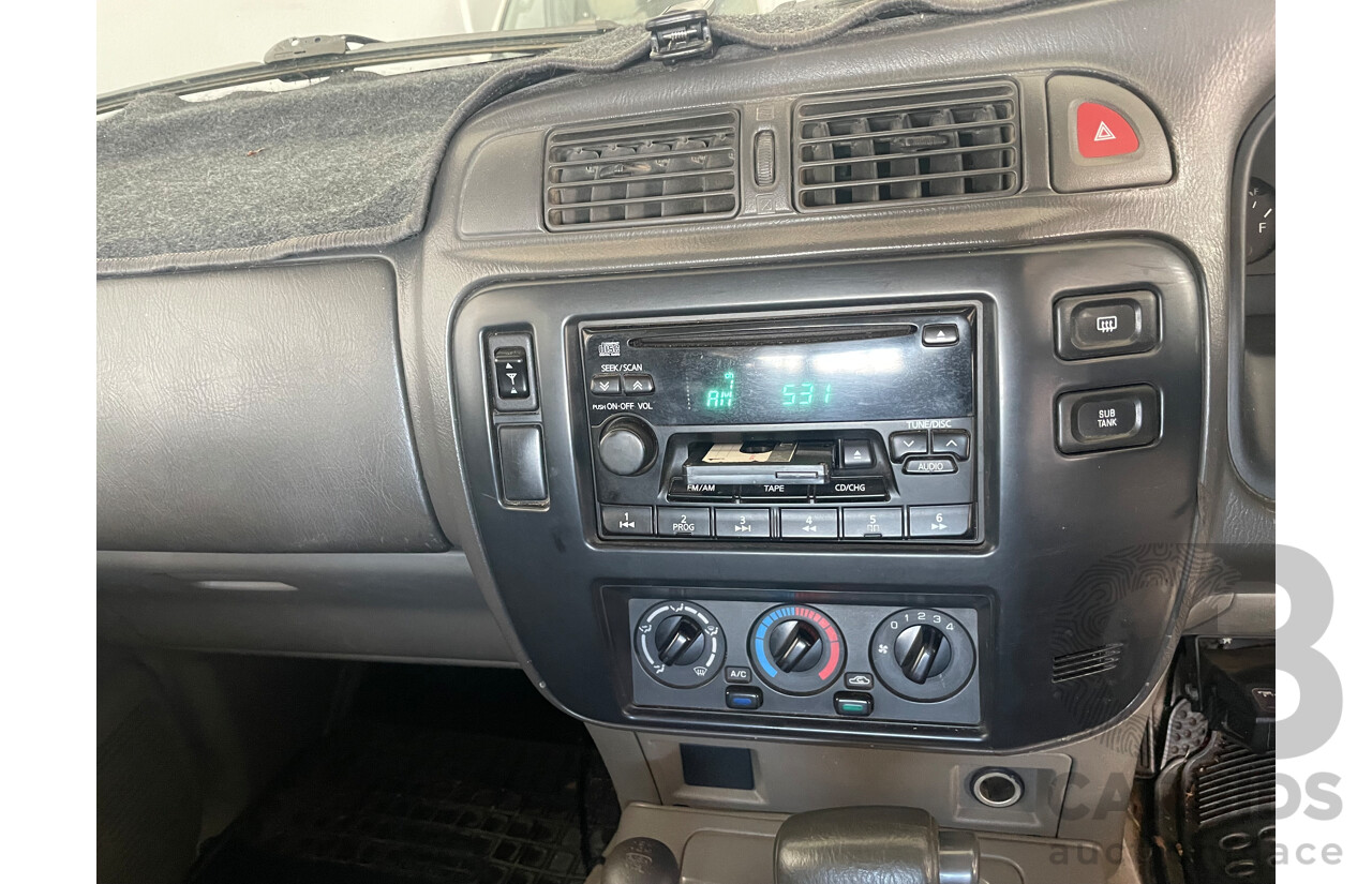 7/2000 Nissan Patrol ST (4x4) GU II 4d Wagon Gold 3.0L