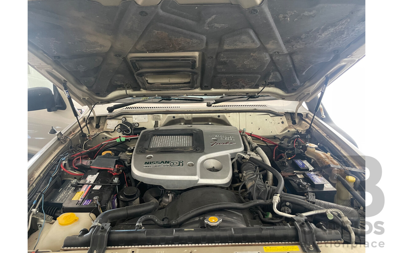 7/2000 Nissan Patrol ST (4x4) GU II 4d Wagon Gold 3.0L