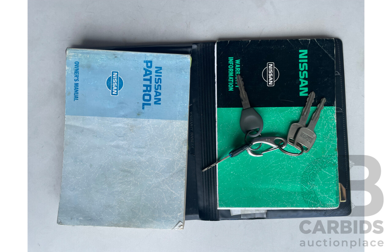 7/2000 Nissan Patrol ST (4x4) GU II 4d Wagon Gold 3.0L