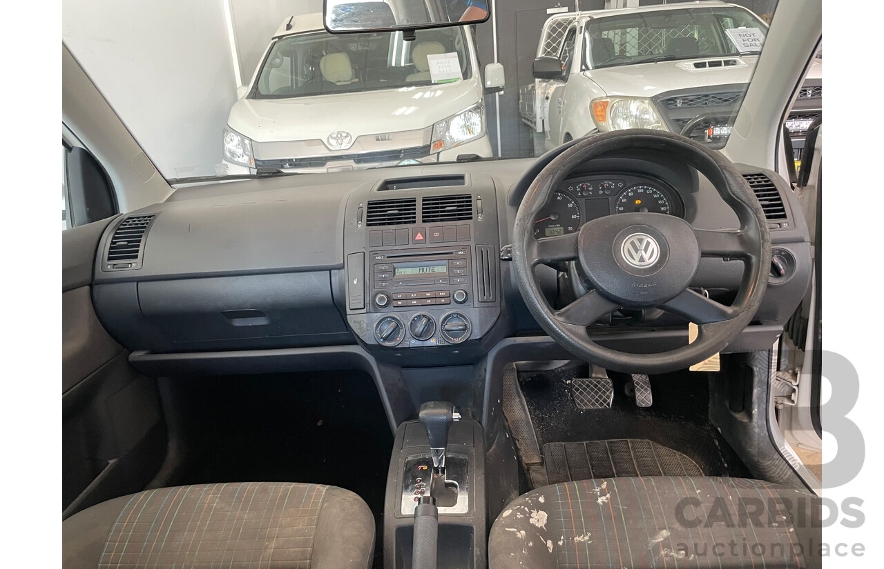 08/06 Volkswagen Polo MATCH FWD 9N MY07 UPGRADE 5D Hatchback White 1.6L