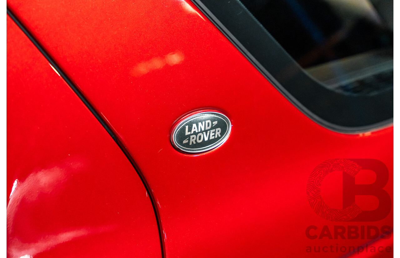 8/2016 Land Rover Discovery Sport SD4 SE (AWD) LC 4d Wagon Firenze Red Turbo Diesel 2.2L