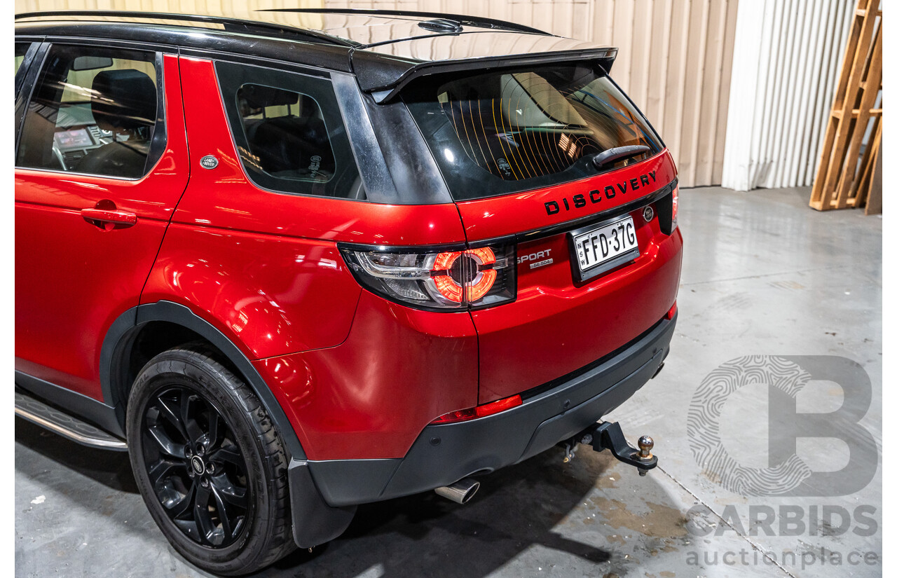 8/2016 Land Rover Discovery Sport SD4 SE (AWD) LC 4d Wagon Firenze Red Turbo Diesel 2.2L