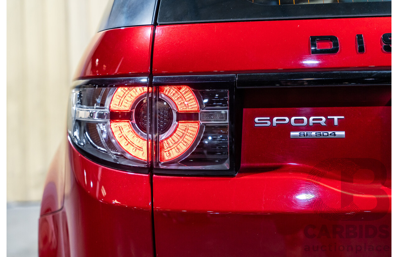 8/2016 Land Rover Discovery Sport SD4 SE (AWD) LC 4d Wagon Firenze Red Turbo Diesel 2.2L