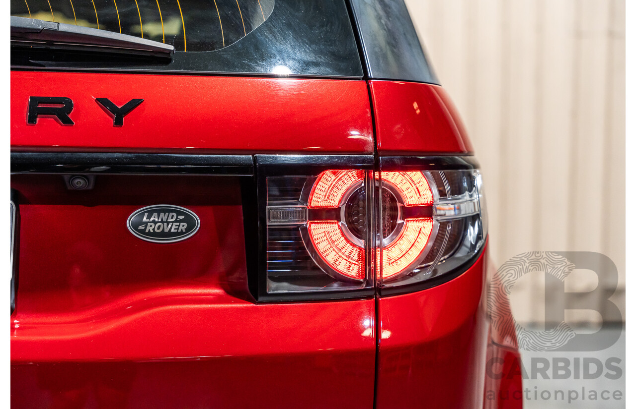 8/2016 Land Rover Discovery Sport SD4 SE (AWD) LC 4d Wagon Firenze Red Turbo Diesel 2.2L