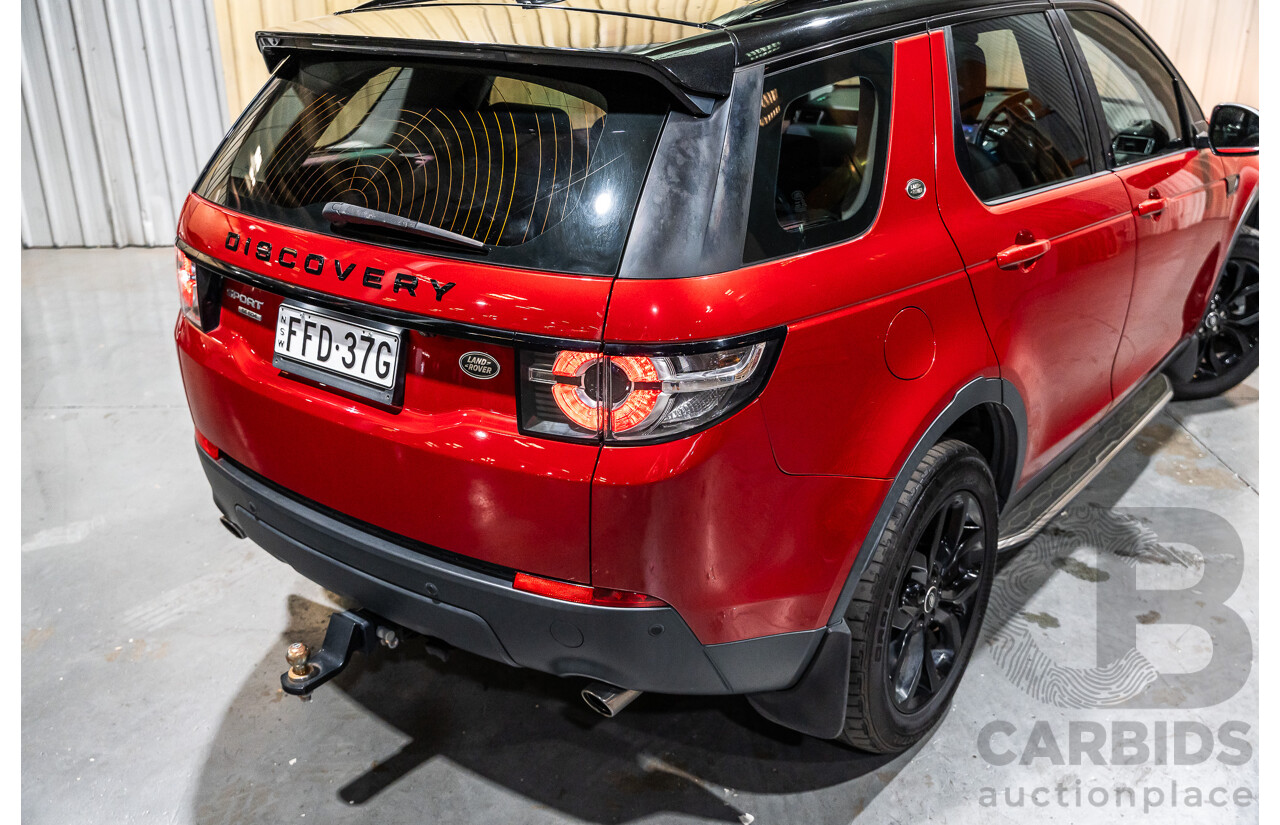 8/2016 Land Rover Discovery Sport SD4 SE (AWD) LC 4d Wagon Firenze Red Turbo Diesel 2.2L