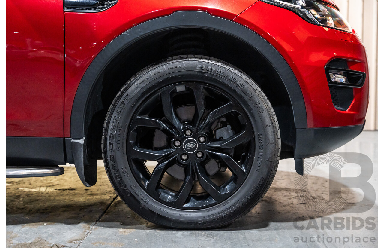 8/2016 Land Rover Discovery Sport SD4 SE (AWD) LC 4d Wagon Firenze Red Turbo Diesel 2.2L