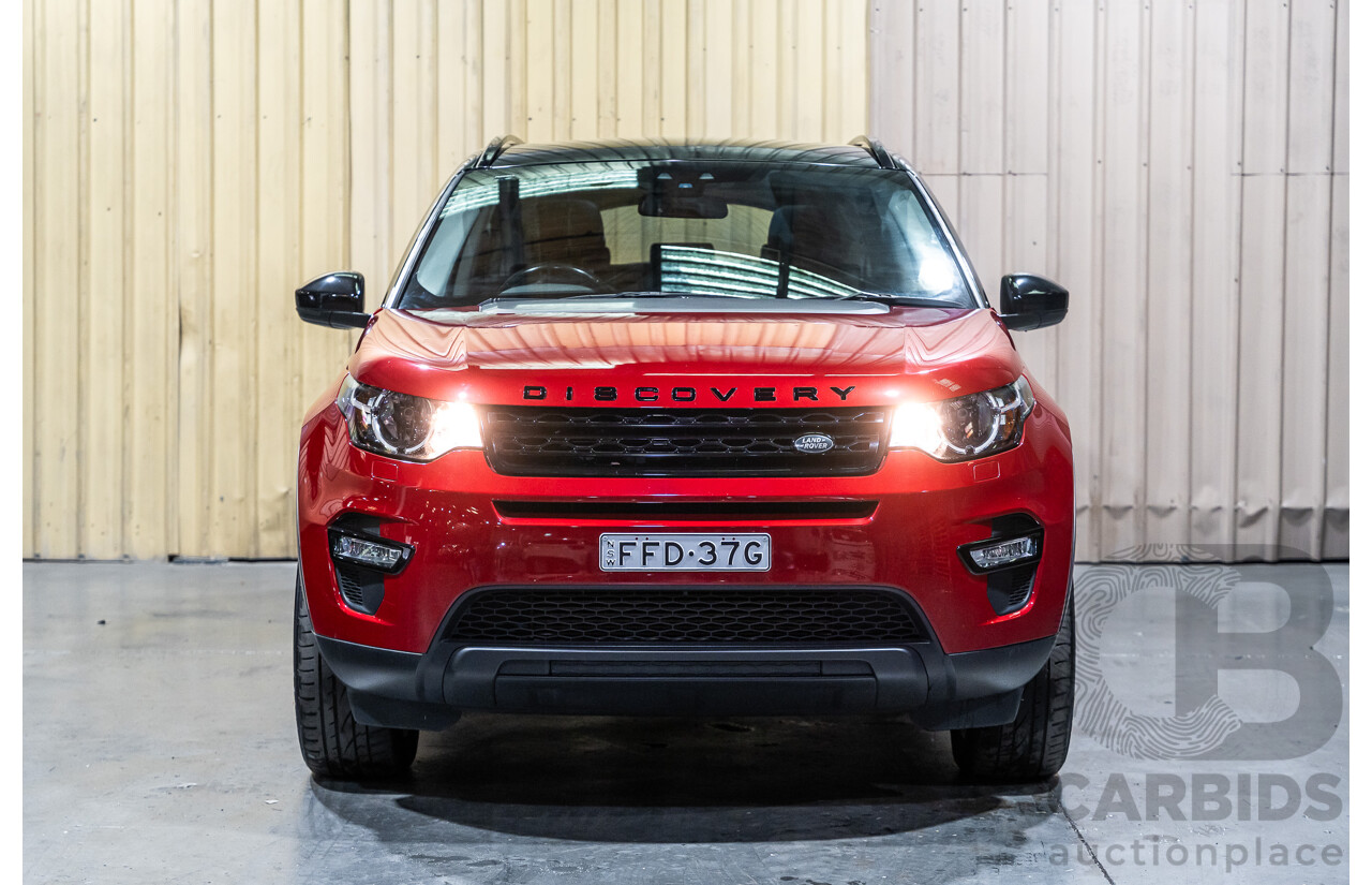 8/2016 Land Rover Discovery Sport SD4 SE (AWD) LC 4d Wagon Firenze Red Turbo Diesel 2.2L