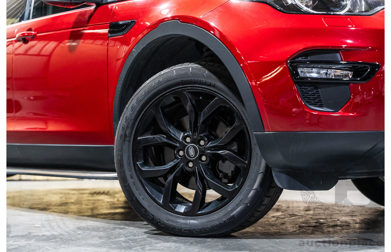 8/2016 Land Rover Discovery Sport SD4 SE (AWD) LC 4d Wagon Firenze Red Turbo Diesel 2.2L