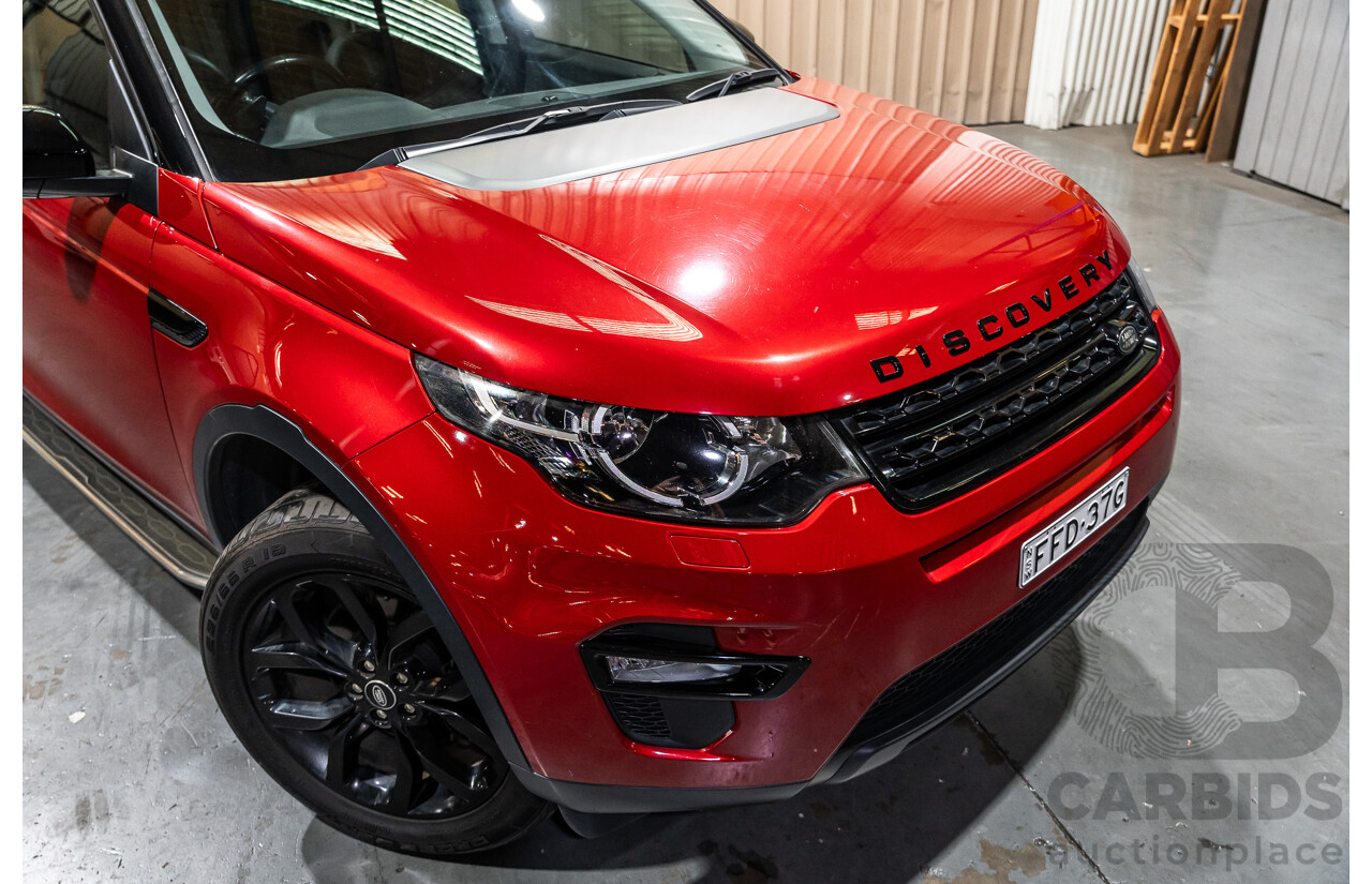8/2016 Land Rover Discovery Sport SD4 SE (AWD) LC 4d Wagon Firenze Red Turbo Diesel 2.2L