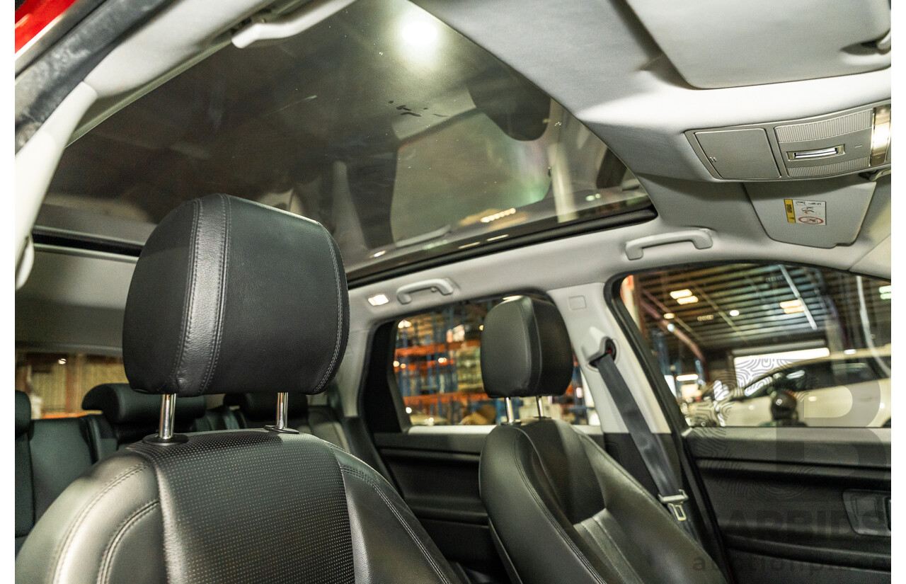 8/2016 Land Rover Discovery Sport SD4 SE (AWD) LC 4d Wagon Firenze Red Turbo Diesel 2.2L