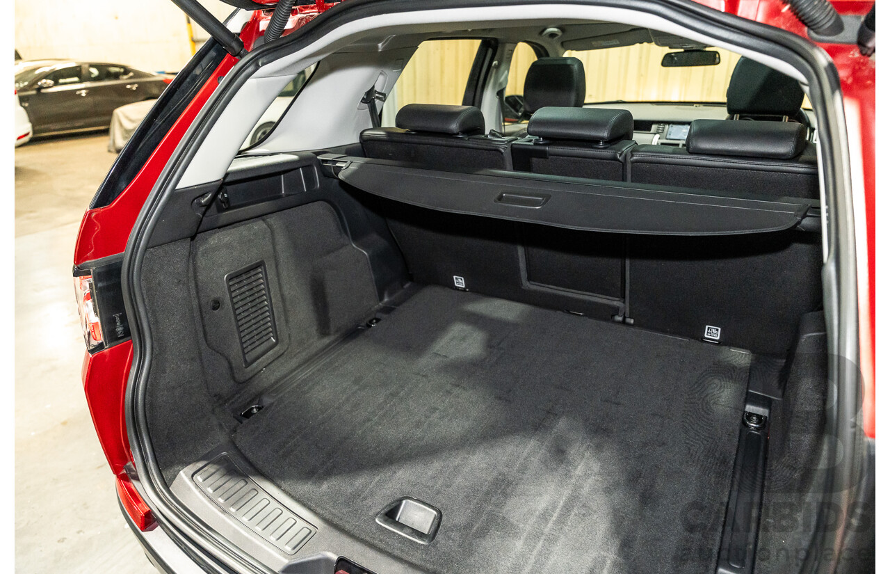 8/2016 Land Rover Discovery Sport SD4 SE (AWD) LC 4d Wagon Firenze Red Turbo Diesel 2.2L