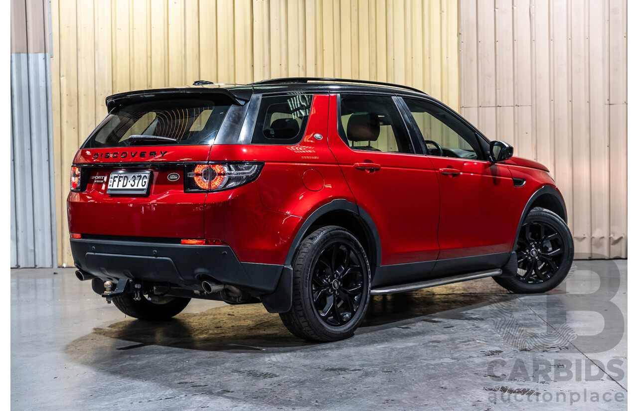 8/2016 Land Rover Discovery Sport SD4 SE (AWD) LC 4d Wagon Firenze Red Turbo Diesel 2.2L