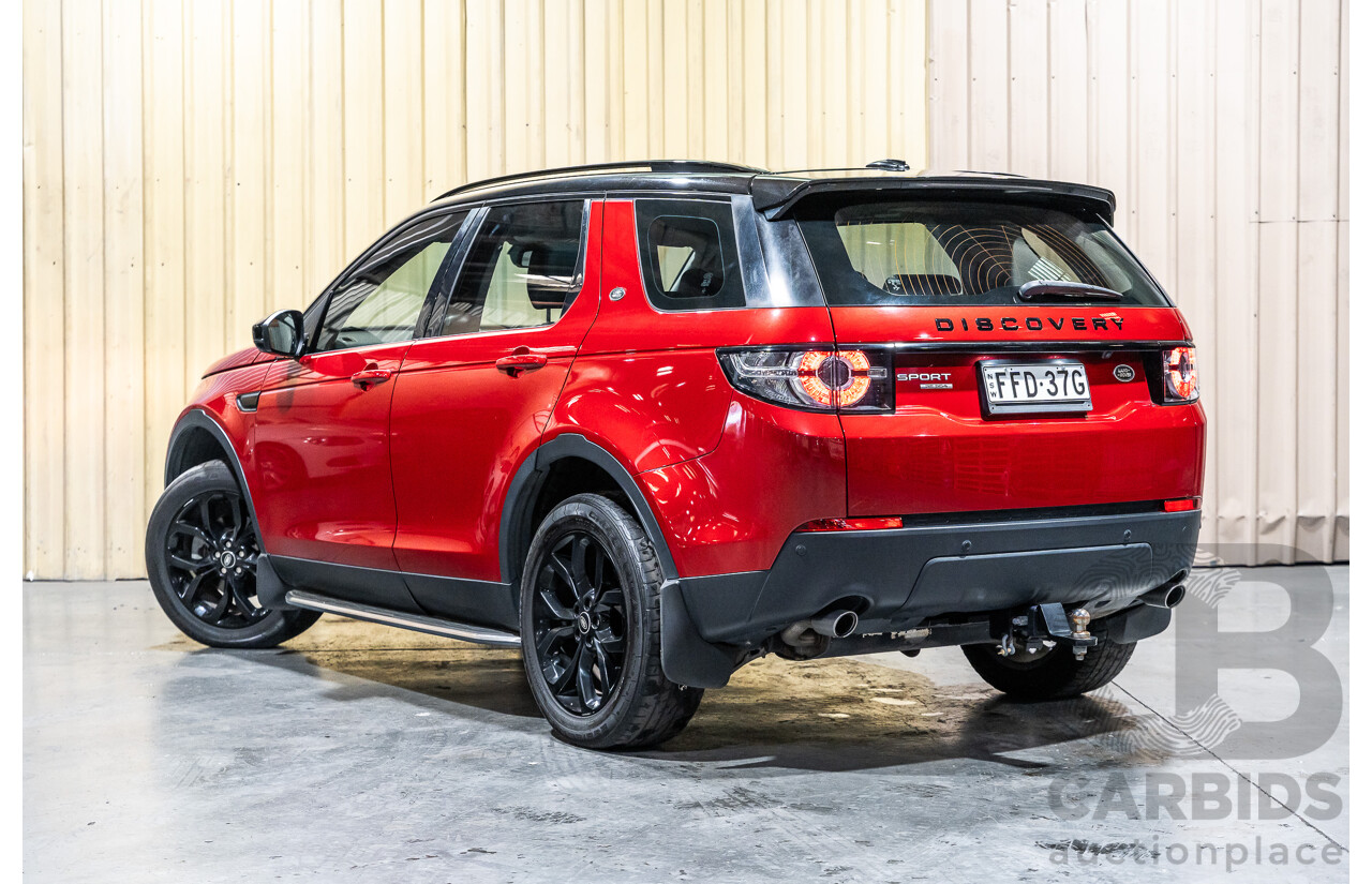 8/2016 Land Rover Discovery Sport SD4 SE (AWD) LC 4d Wagon Firenze Red Turbo Diesel 2.2L