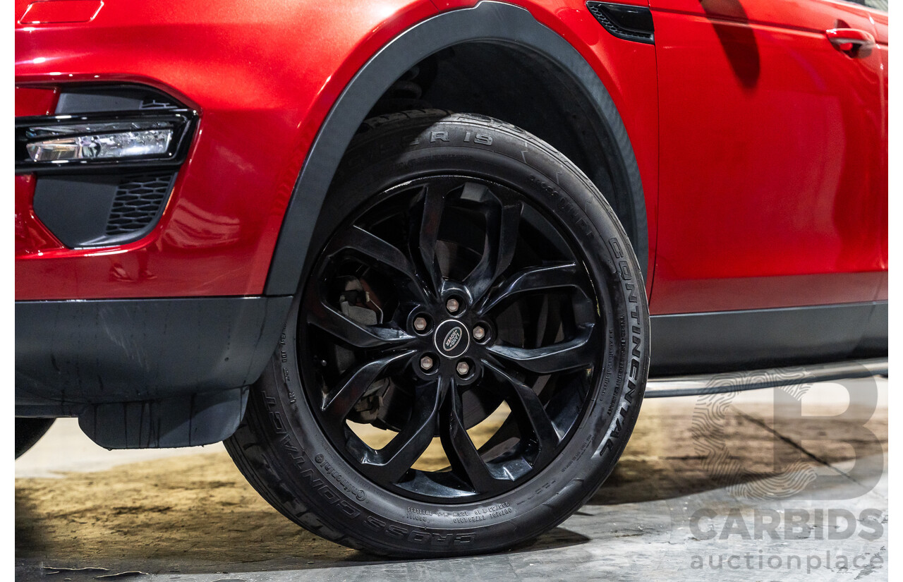 8/2016 Land Rover Discovery Sport SD4 SE (AWD) LC 4d Wagon Firenze Red Turbo Diesel 2.2L