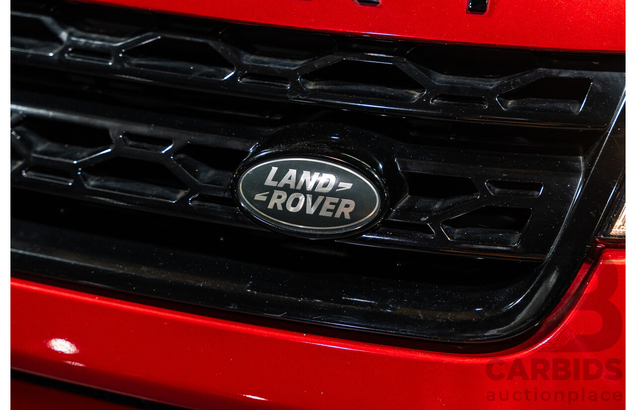 8/2016 Land Rover Discovery Sport SD4 SE (AWD) LC 4d Wagon Firenze Red Turbo Diesel 2.2L