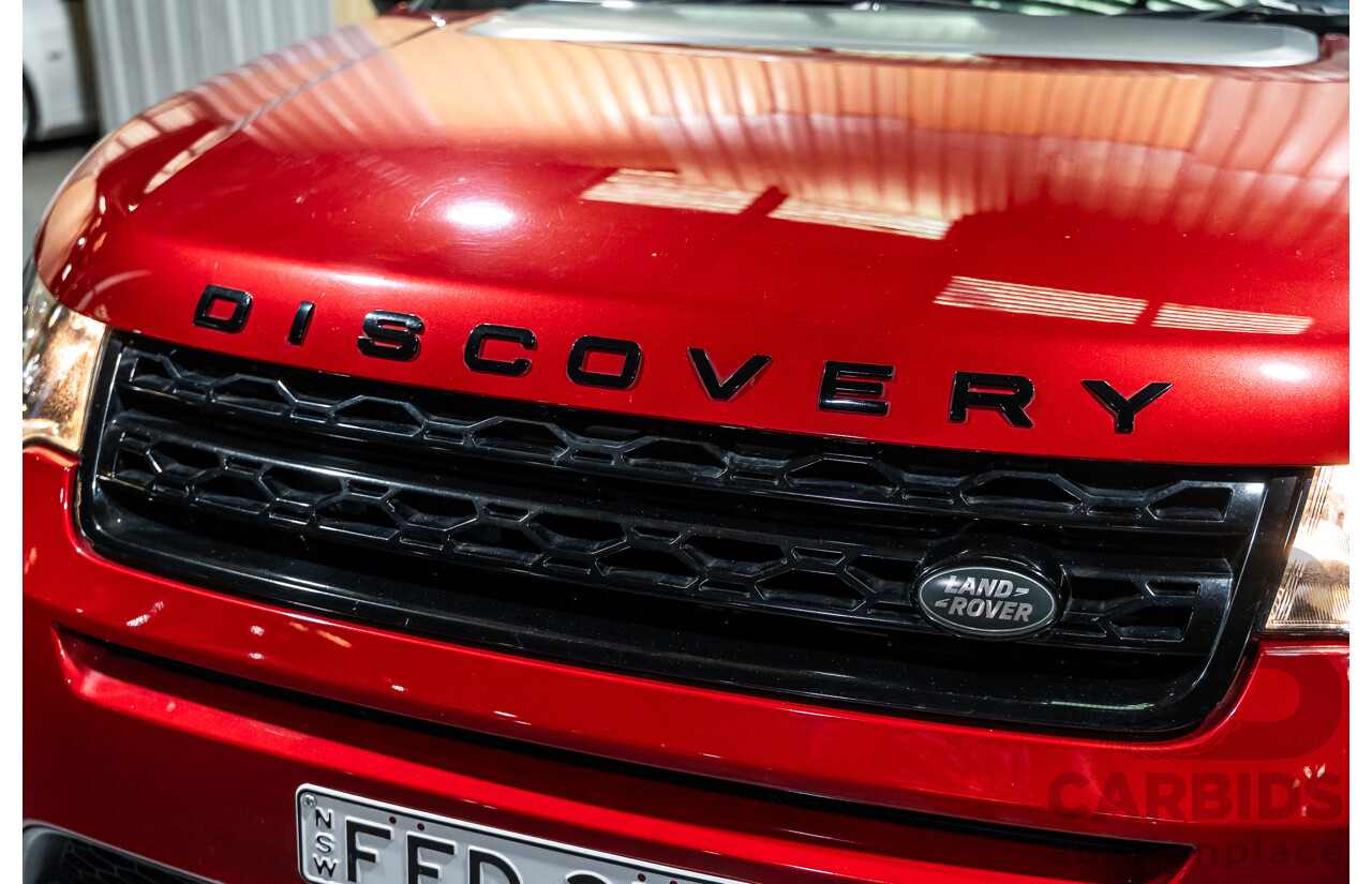 8/2016 Land Rover Discovery Sport SD4 SE (AWD) LC 4d Wagon Firenze Red Turbo Diesel 2.2L