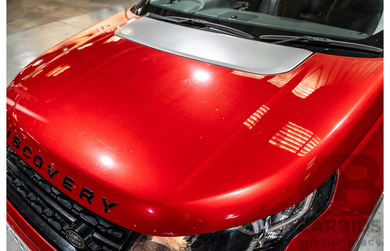 8/2016 Land Rover Discovery Sport SD4 SE (AWD) LC 4d Wagon Firenze Red Turbo Diesel 2.2L