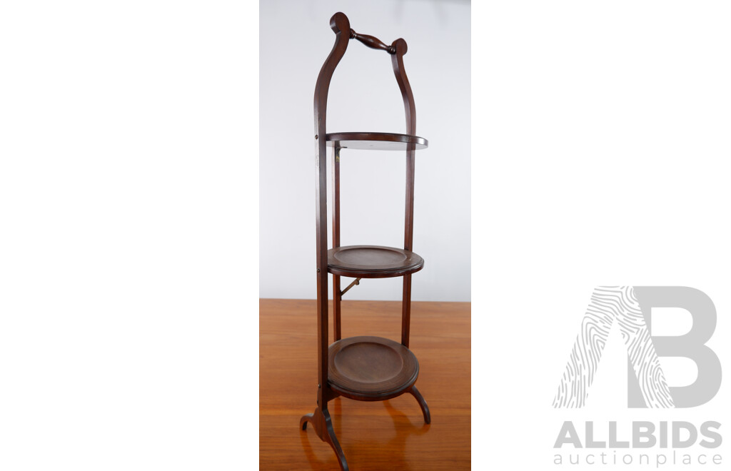 Antique Afternoon Tea Folding Cake Stand