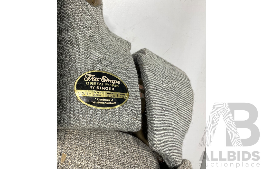 Vintage Dressmaking Model - Missing Stand