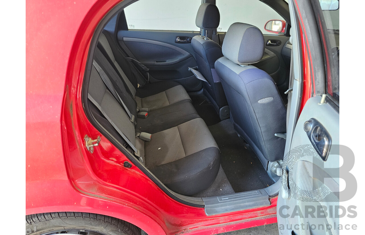 7/2007 Holden Viva  JF MY07 5d Hatchback Red 1.8L