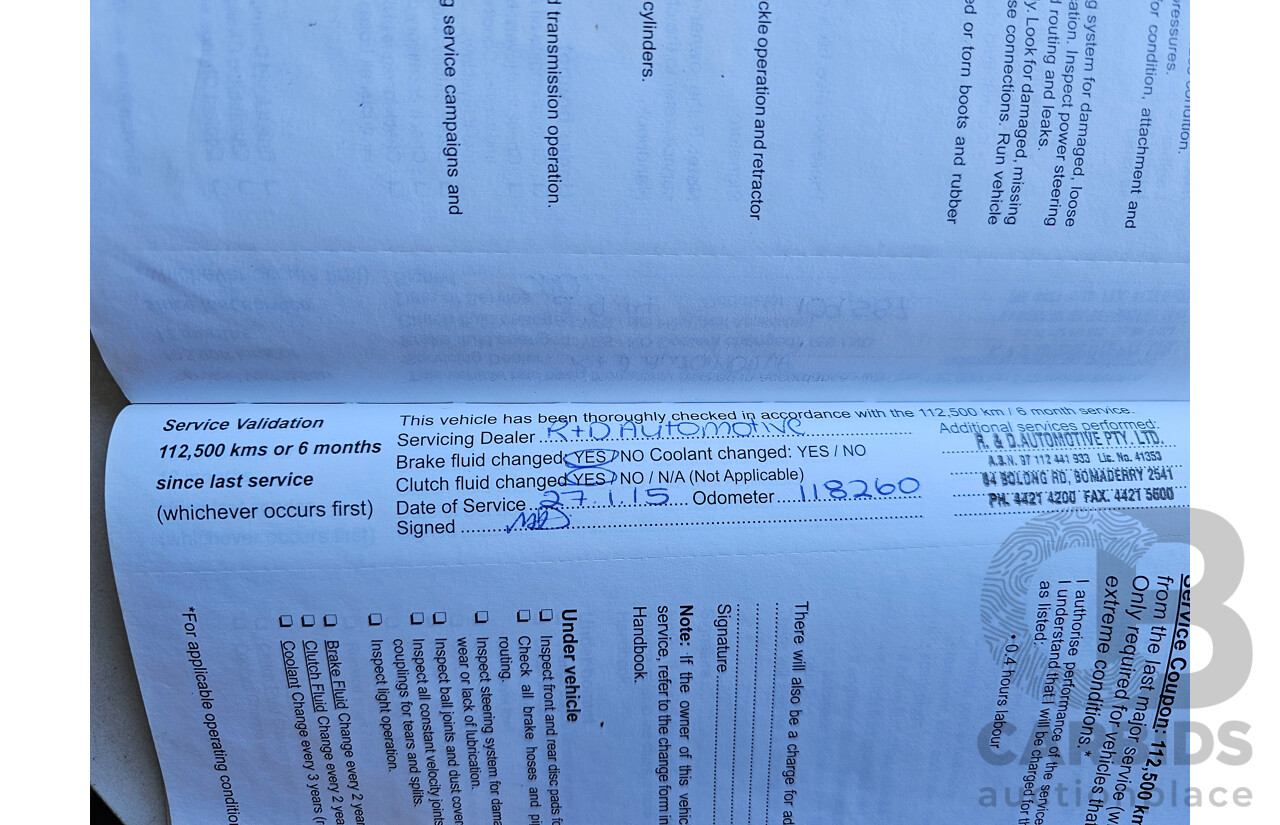 7/2007 Holden Viva  JF MY07 5d Hatchback Red 1.8L