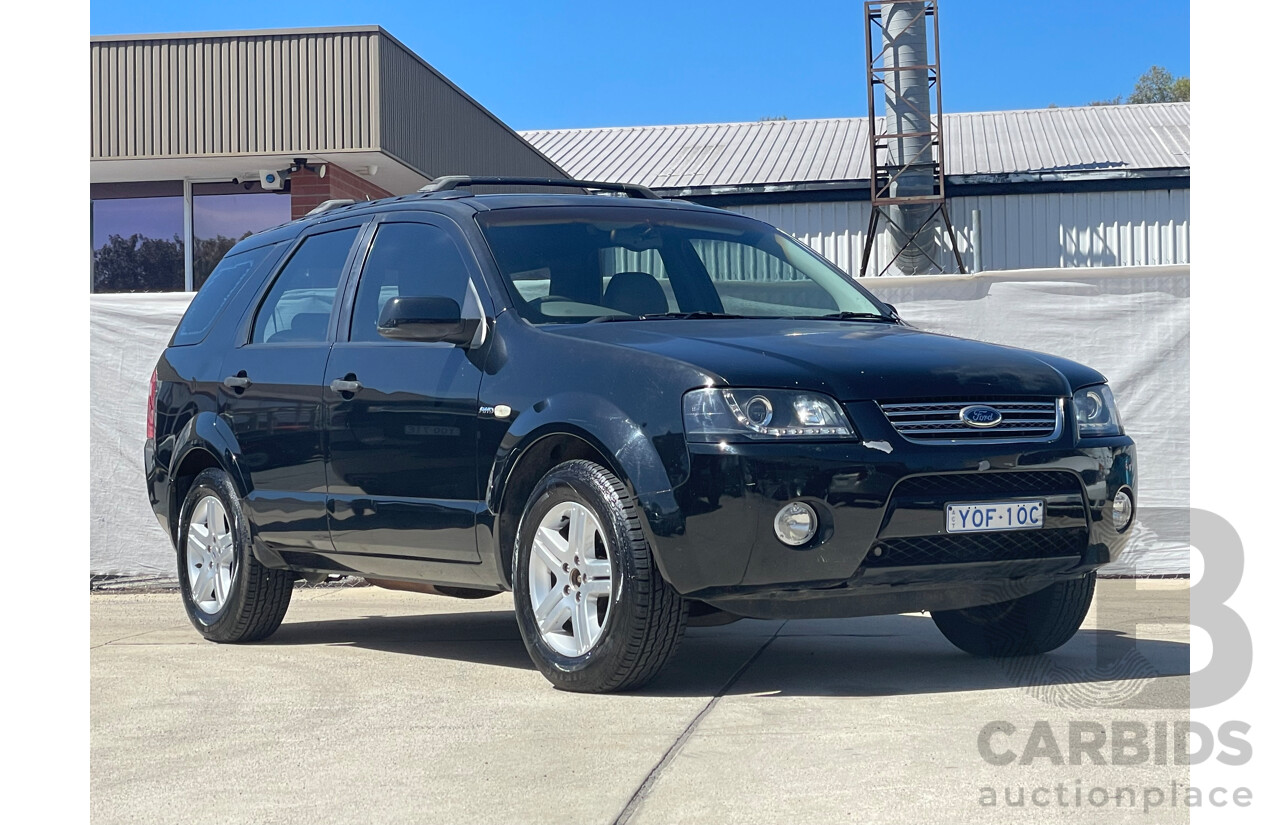 05/06 Ford Territory GHIA (4x4) AWD SY 4D Wagon Black 4.0L