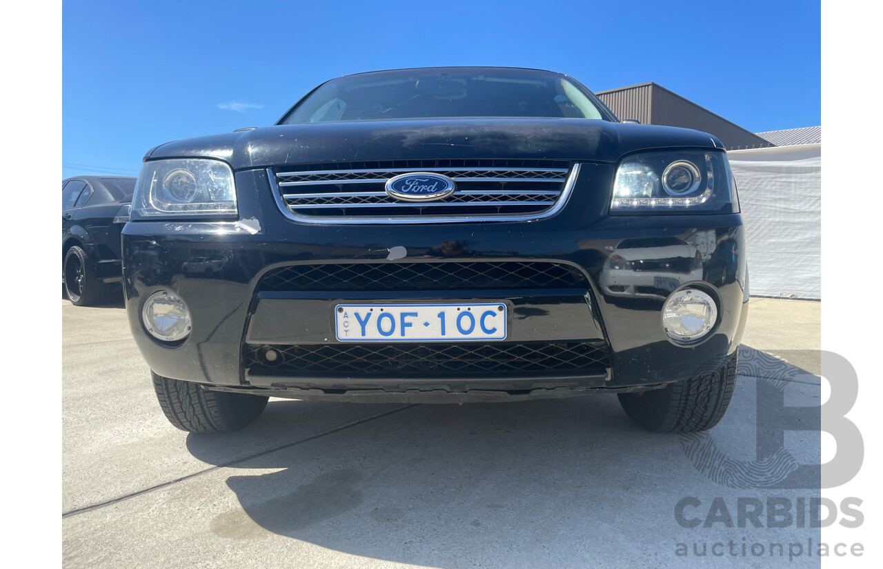 05/06 Ford Territory GHIA (4x4) AWD SY 4D Wagon Black 4.0L