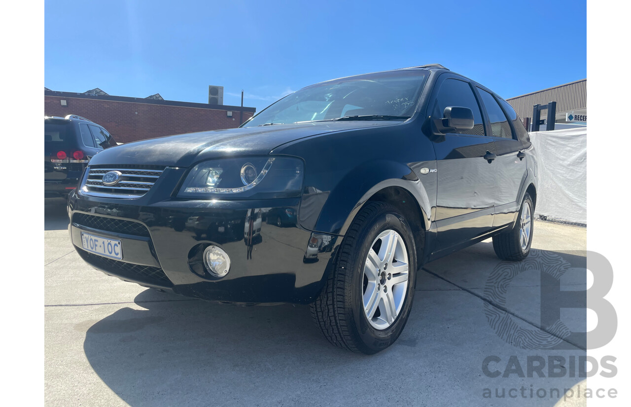 05/06 Ford Territory GHIA (4x4) AWD SY 4D Wagon Black 4.0L