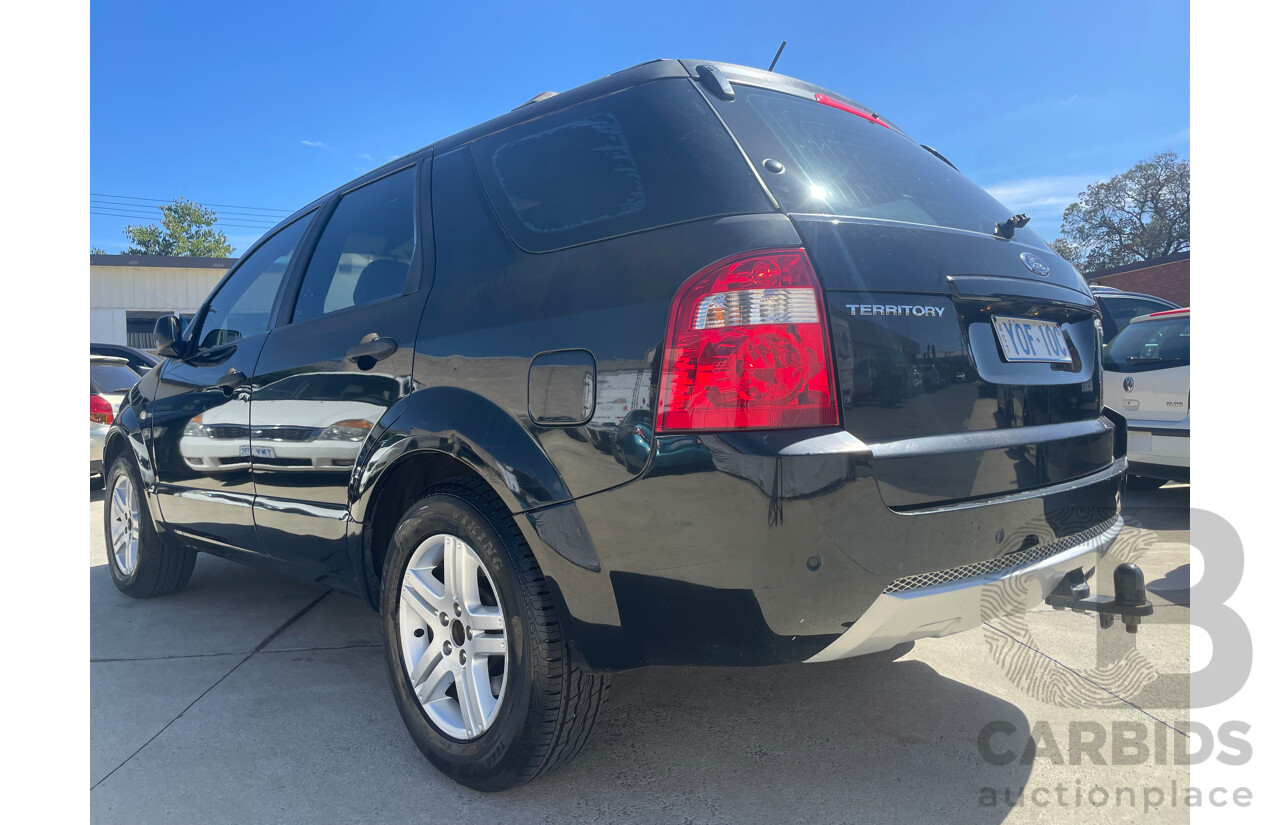 05/06 Ford Territory GHIA (4x4) AWD SY 4D Wagon Black 4.0L