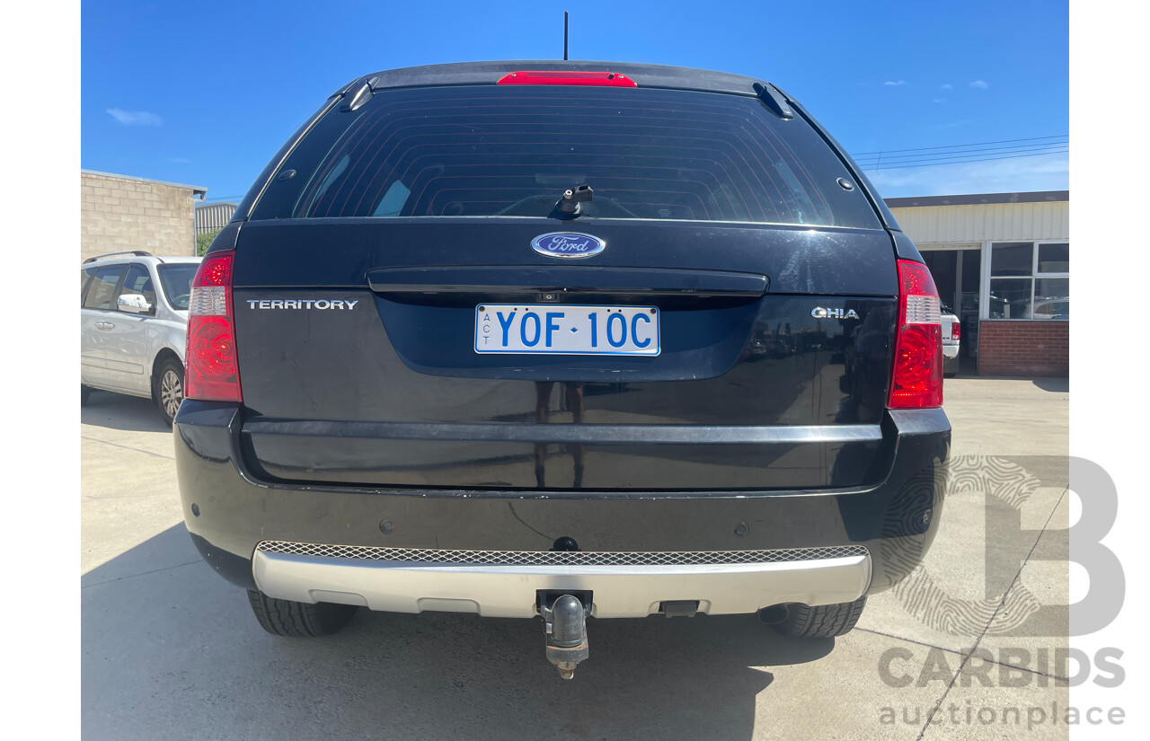 05/06 Ford Territory GHIA (4x4) AWD SY 4D Wagon Black 4.0L