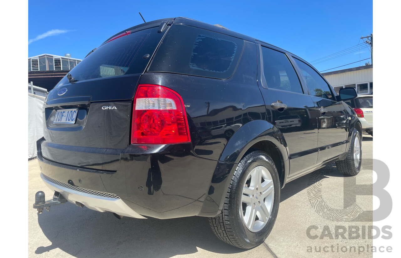 05/06 Ford Territory GHIA (4x4) AWD SY 4D Wagon Black 4.0L
