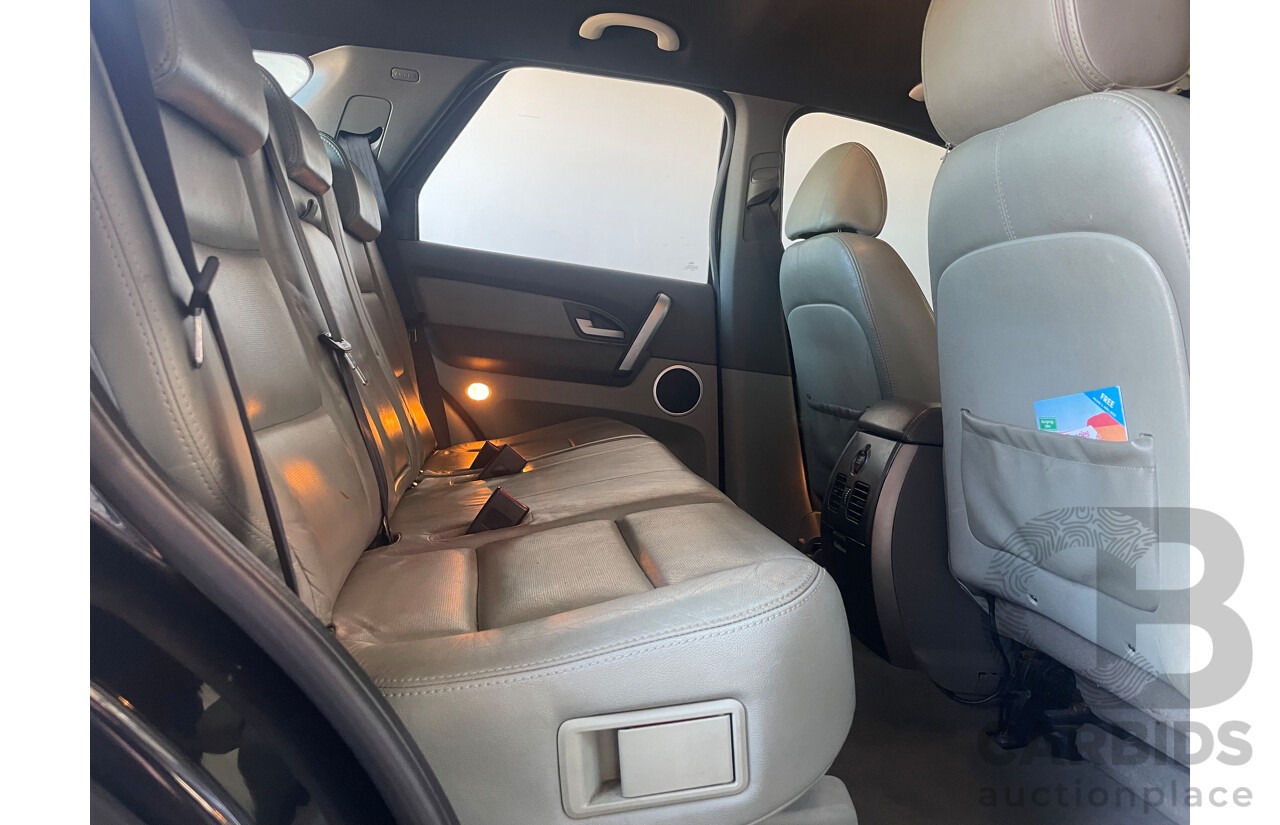 05/06 Ford Territory GHIA (4x4) AWD SY 4D Wagon Black 4.0L