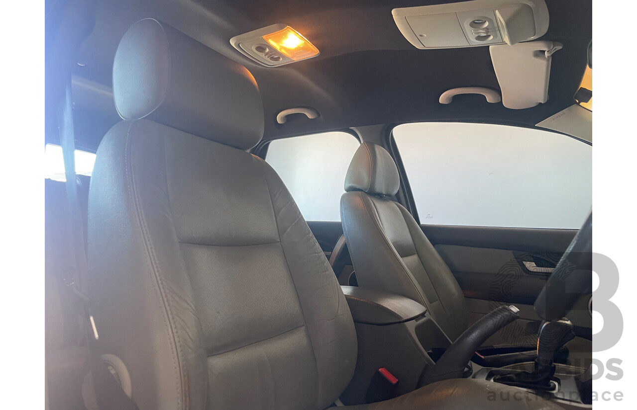 05/06 Ford Territory GHIA (4x4) AWD SY 4D Wagon Black 4.0L