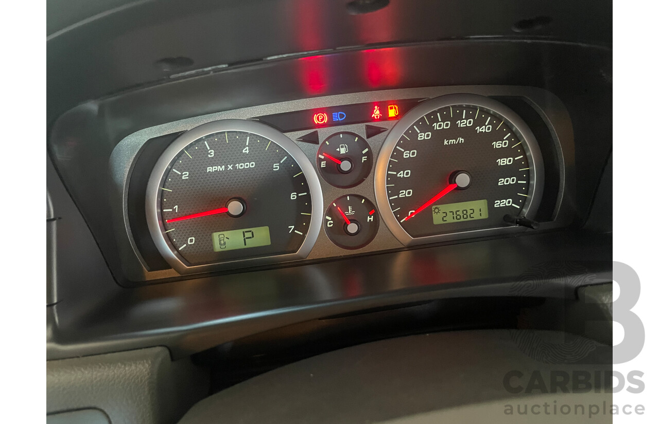 05/06 Ford Territory GHIA (4x4) AWD SY 4D Wagon Black 4.0L