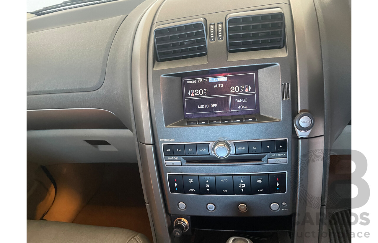 05/06 Ford Territory GHIA (4x4) AWD SY 4D Wagon Black 4.0L