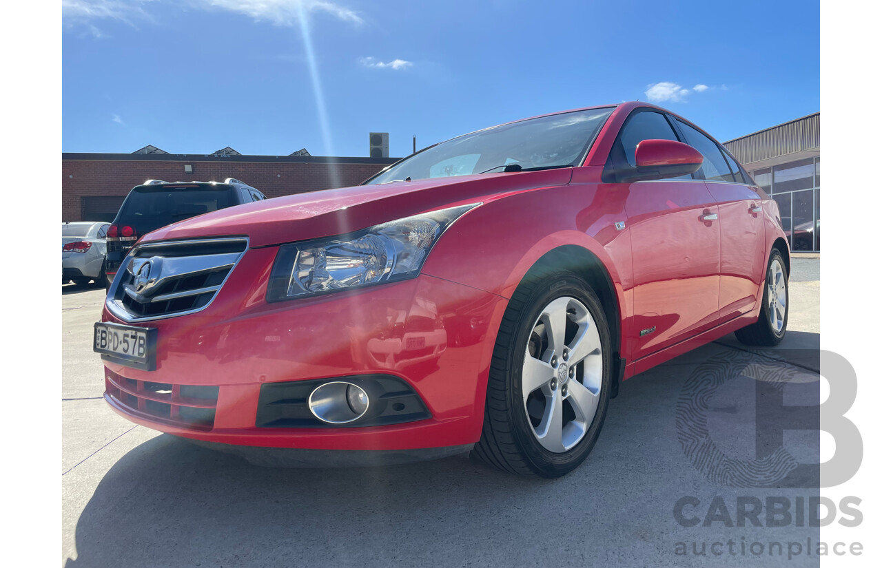 05/10 Holden Cruze CDX FWD JG 4D Sedan Red 2.0L
