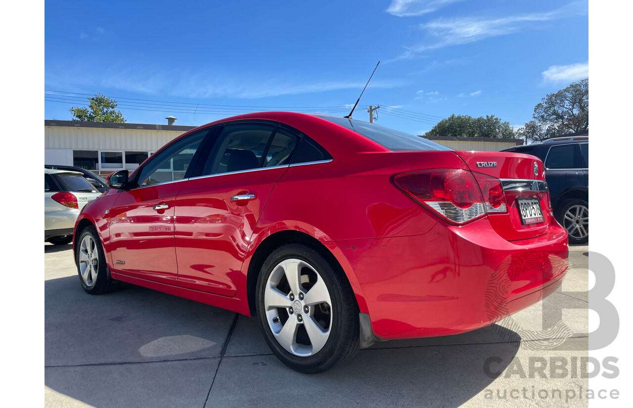 05/10 Holden Cruze CDX FWD JG 4D Sedan Red 2.0L