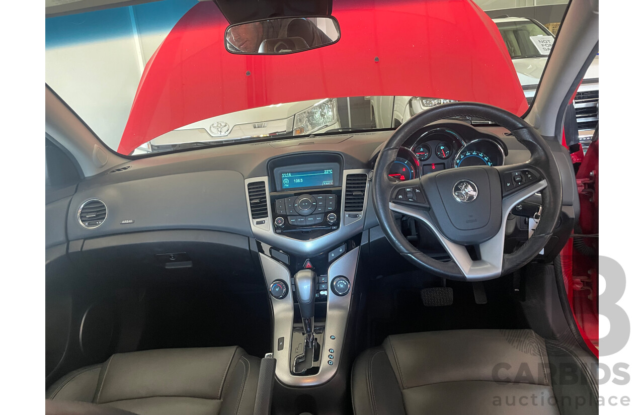 05/10 Holden Cruze CDX FWD JG 4D Sedan Red 2.0L