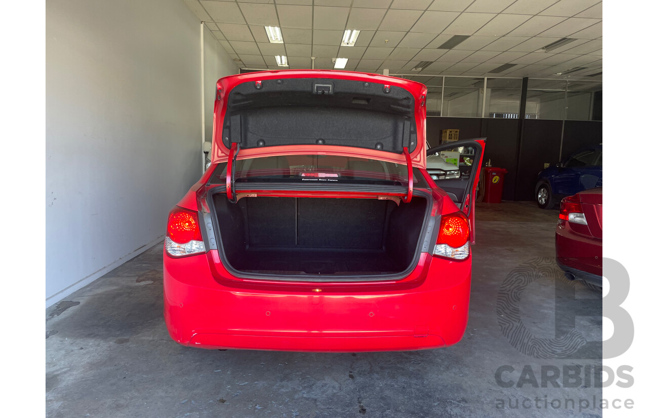 05/10 Holden Cruze CDX FWD JG 4D Sedan Red 2.0L