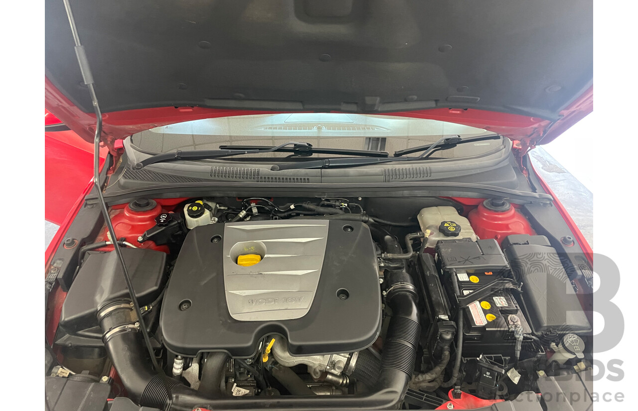 05/10 Holden Cruze CDX FWD JG 4D Sedan Red 2.0L