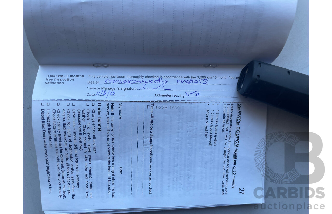 05/10 Holden Cruze CDX FWD JG 4D Sedan Red 2.0L