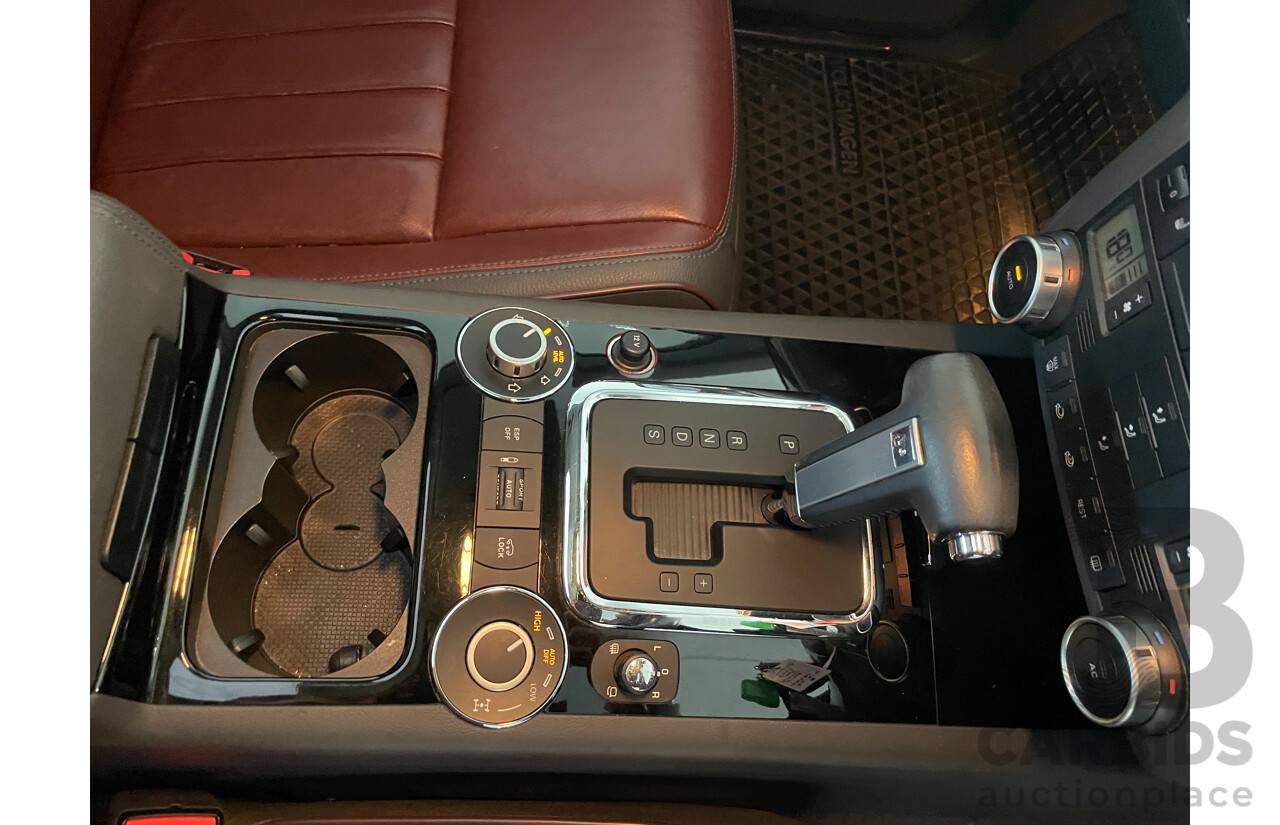 09/08 Volkswagen Touareg V6 TDI 4WD 7L MY09 UPGRADE 4D Wagon Black 3.0L